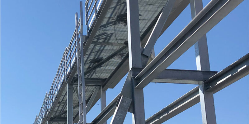 Production Execution: Block 162 Galvanized Steel Crown Structure