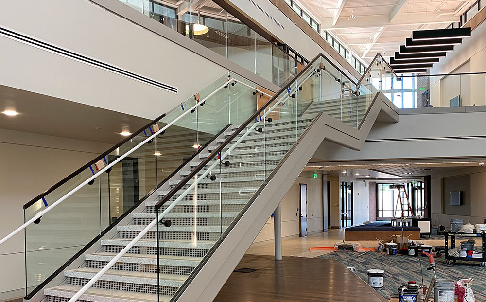 Featured Custom Staircases: Front Range Community College