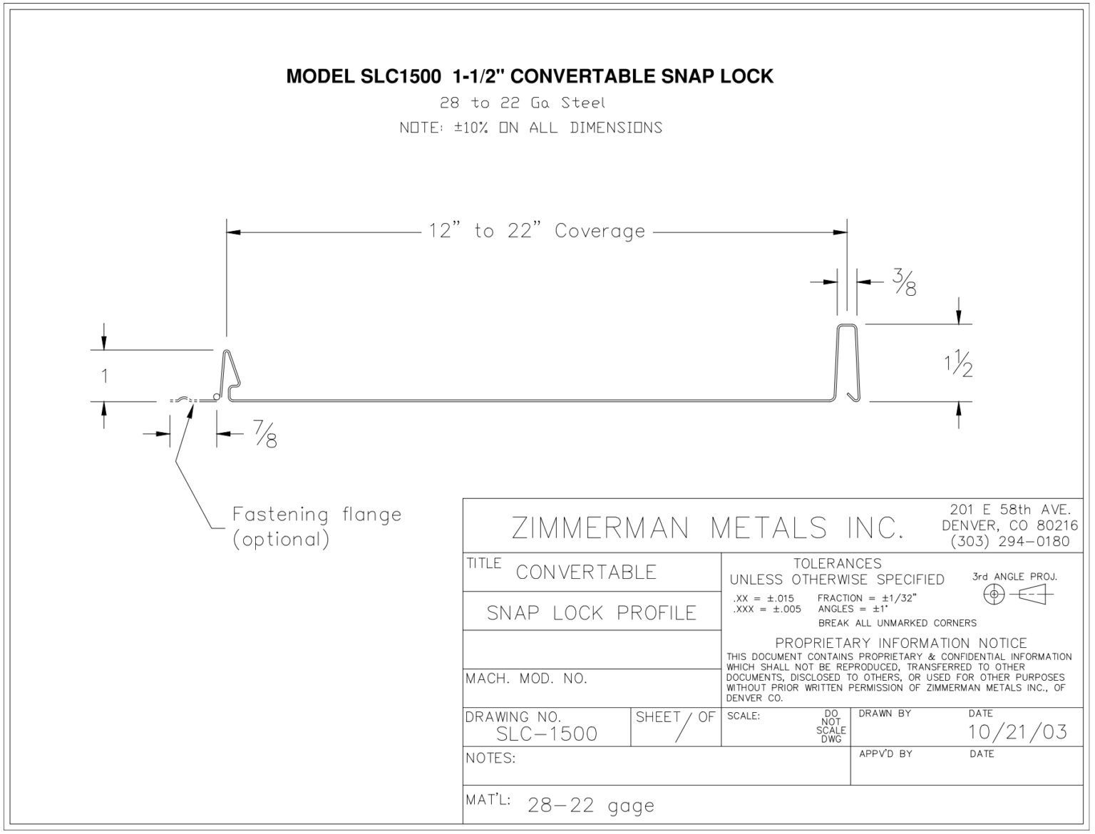 Roofing Machines Zimmerman Metals